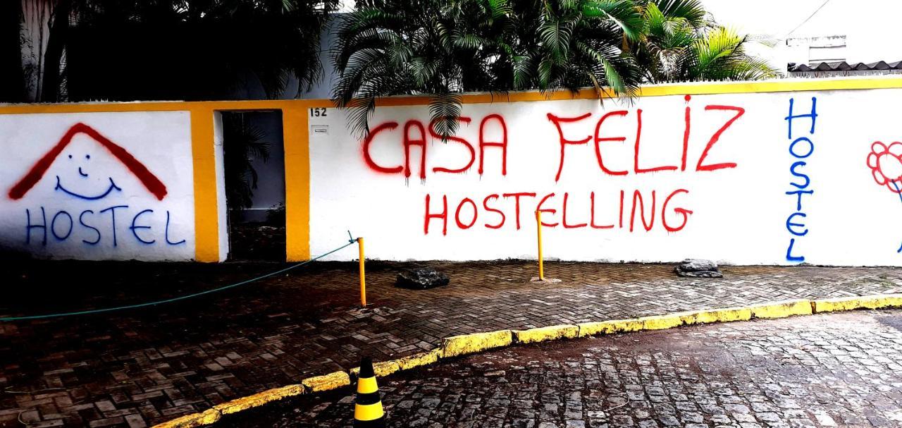 Casa Feliz Hostel Boa Viagem Жабуатан-дус-Гуарарапис Экстерьер фото