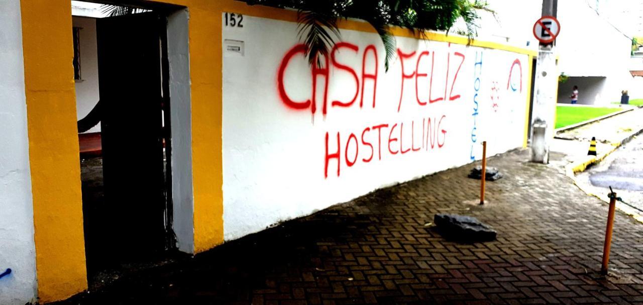 Casa Feliz Hostel Boa Viagem Жабуатан-дус-Гуарарапис Экстерьер фото